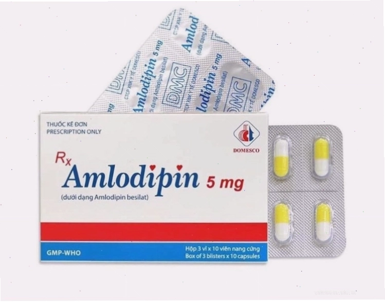 Amlodipine 5mg là một loại thuốc thường được chỉ định ở bệnh nhân bị huyết áp cao