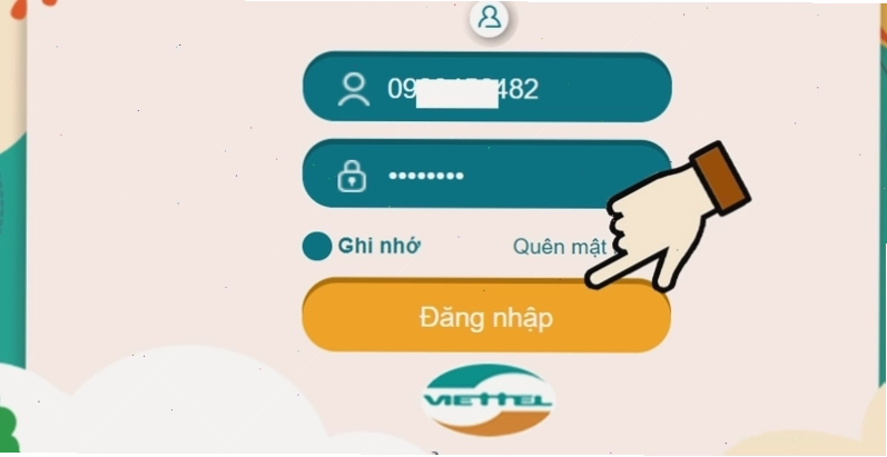Ảnh minh họa giao diện đăng nhập SMAS xem điểm học sinh