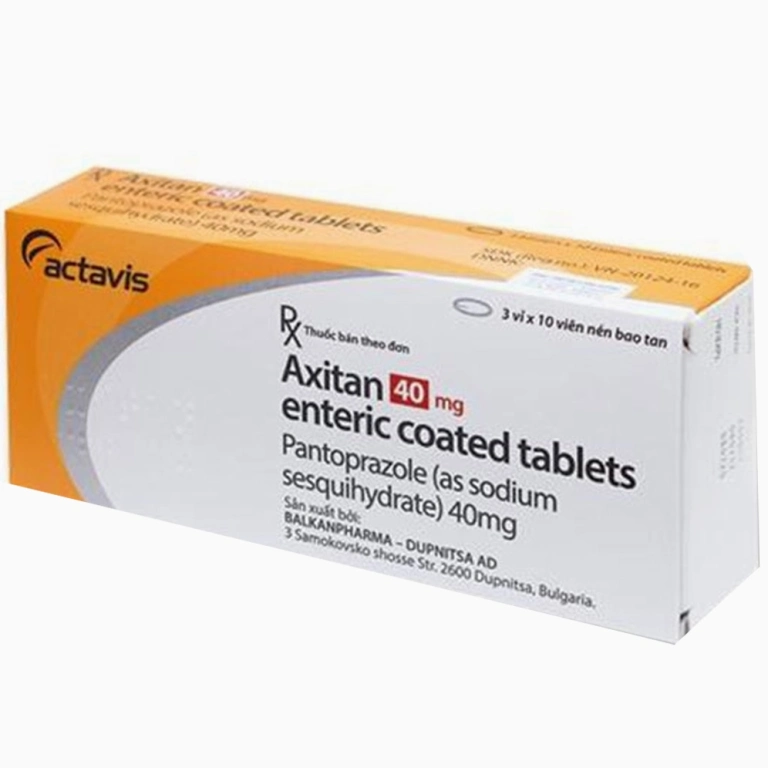 Axitan 40mg: Công dụng, cách dùng và lưu ý quan trọng