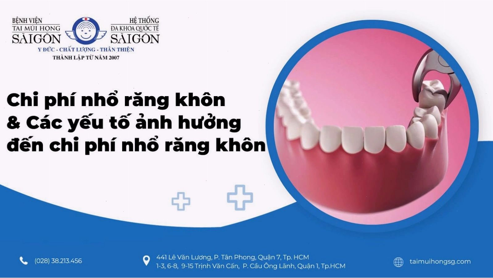 Bảng giá tham khảo chi phí nhổ răng khôn tại các nha khoa