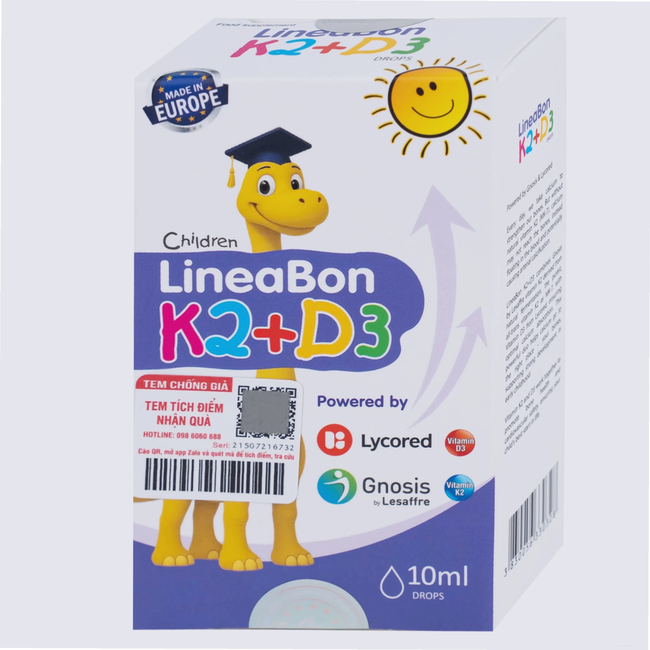 Bảo quản sản phẩm LineaBon D3 K2 đúng cách