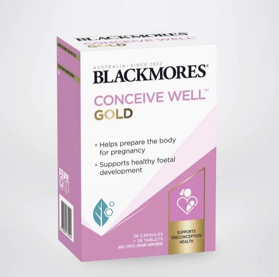 Blackmores Conceive Well Gold Bổ Trứng Tăng Khả Năng Thụ Thai