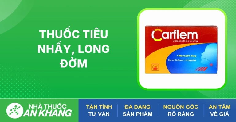 Các loại thuốc long đờm phổ biến và lưu ý khi sử dụng