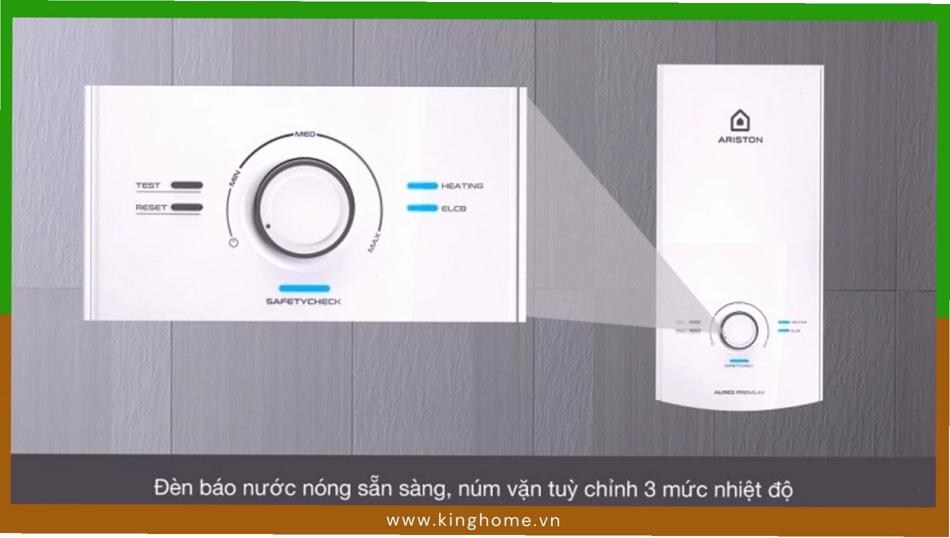 Các tiện ích nổi bật của máy nước nóng trong sinh hoạt gia đình