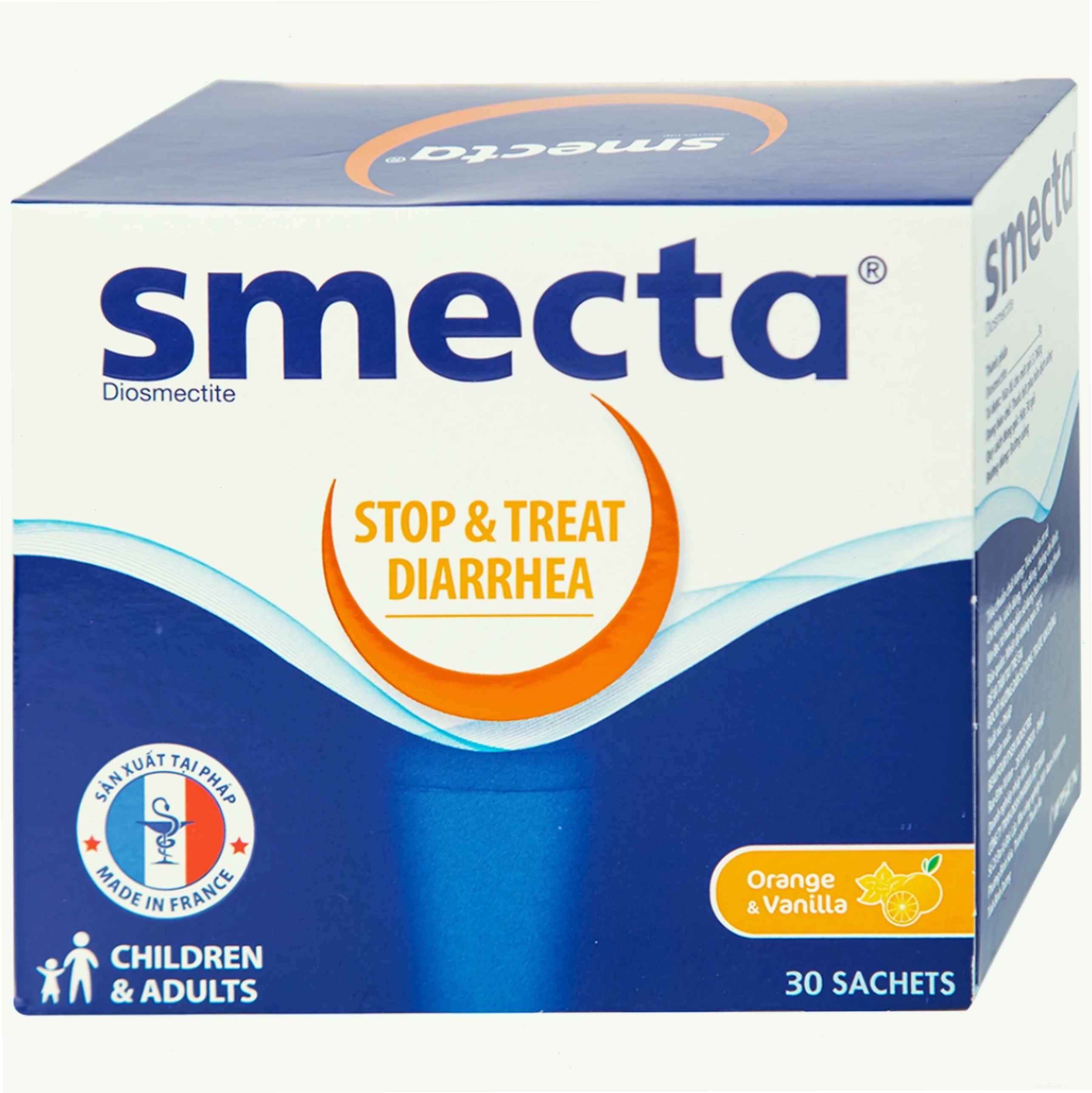 Cận cảnh một gói thuốc Smecta 3g