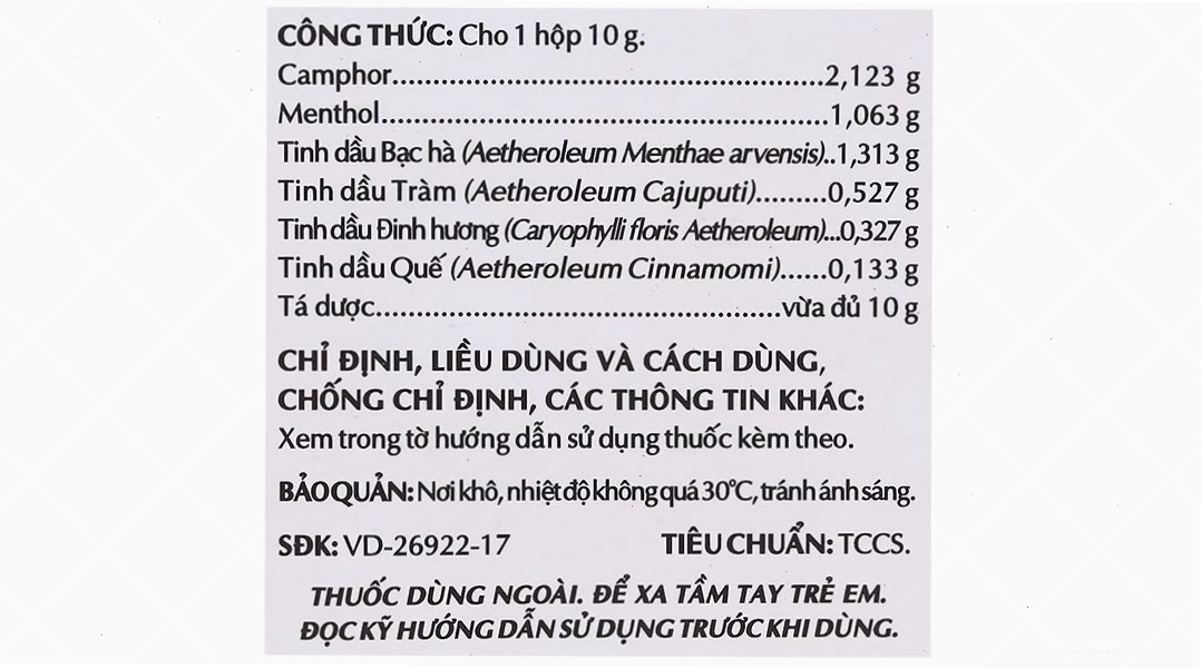 Cao Sao Vàng 10g