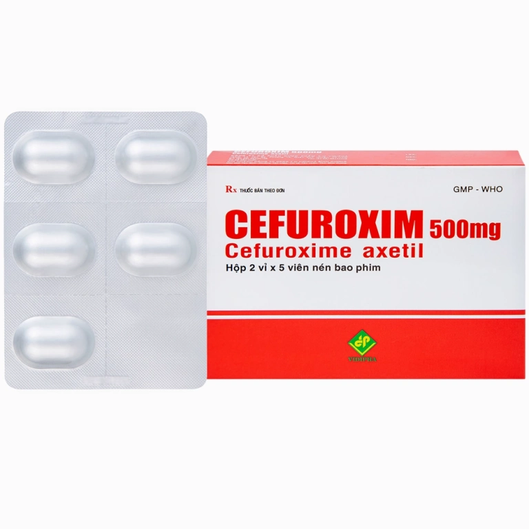 Cefuroxim 500mg: Công dụng, Liều dùng và Lưu ý quan trọng
