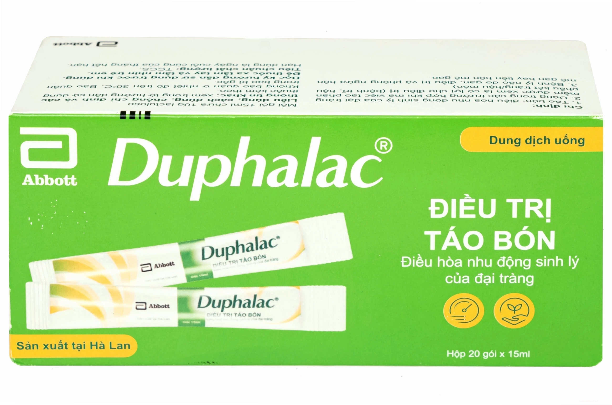 Chi tiết bao bì thuốc Duphalac Abbott