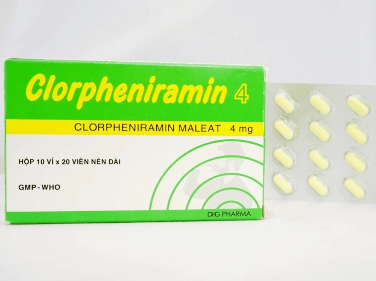 Clorpheniramin 4mg: Công dụng, liều dùng và lưu ý quan trọng