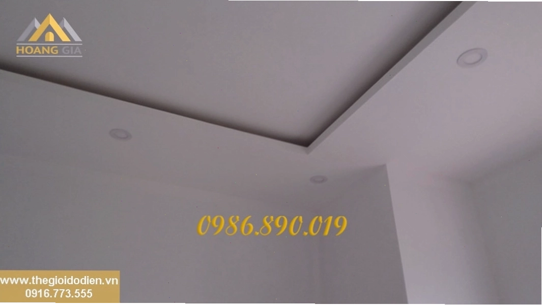 Đèn led âm trần phù hợp cho căn hộ chung cư, tạo không gian ấm cúng