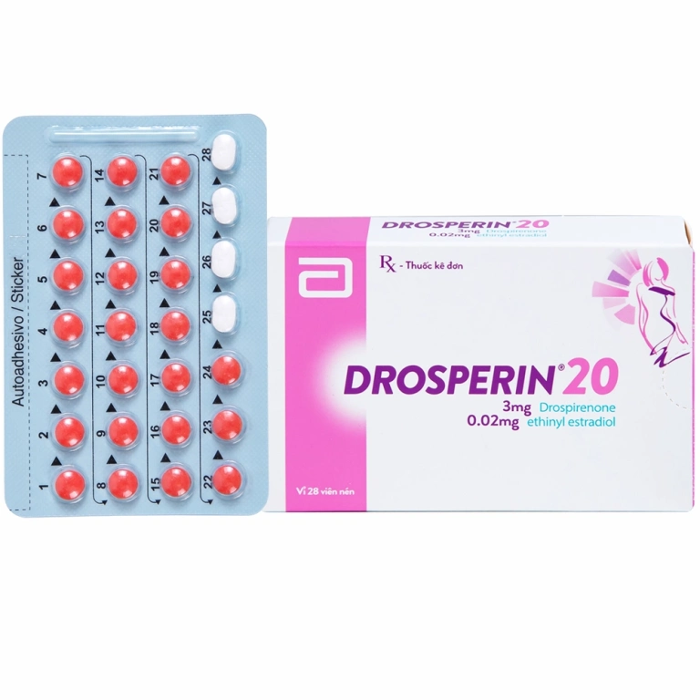 Drosperin 20: Thông tin chi tiết và những lưu ý khi sử dụng
