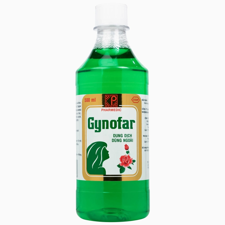 Dung dịch vệ sinh phụ nữ Gynofar 250ml: Công dụng và cách dùng hiệu quả