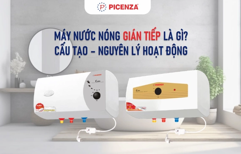 Dung tích máy nước nóng gián tiếp: Lựa chọn thông minh cho gia đình bạn