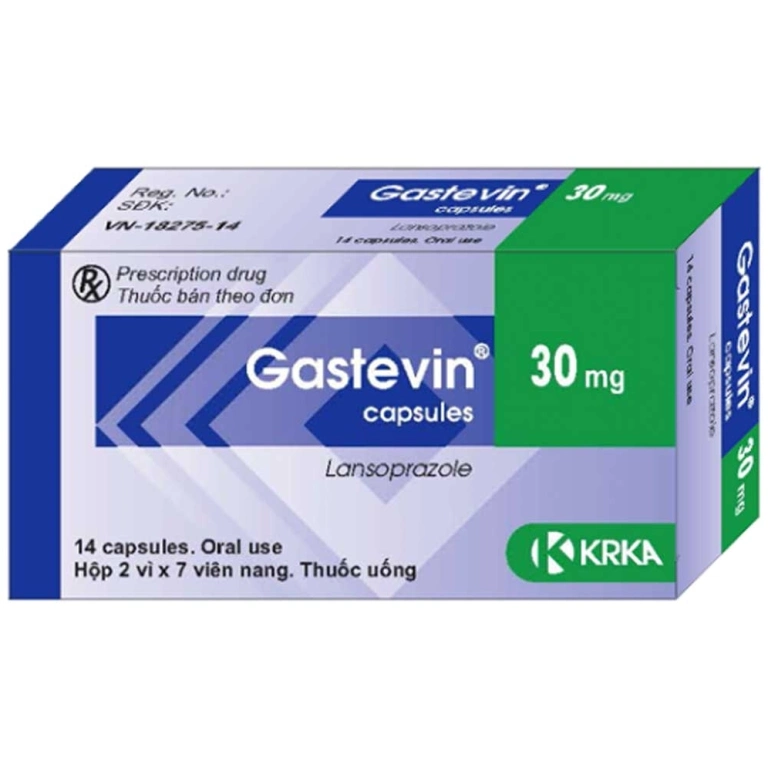 Gastevin 30mg: Công dụng, Liều dùng và Lưu ý quan trọng