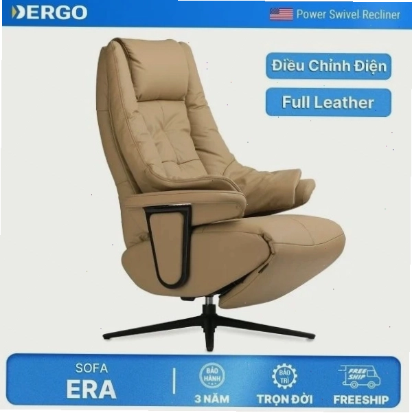 Ghế Recliner Sofa chỉnh điện tích hợp điều khiển, mang lại tiện nghi tuyệt đối cho người dùng