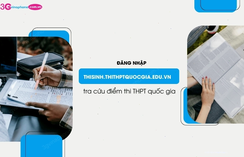 Giao diện trang đăng nhập thisinh.thithptquocgia.edu.vn
