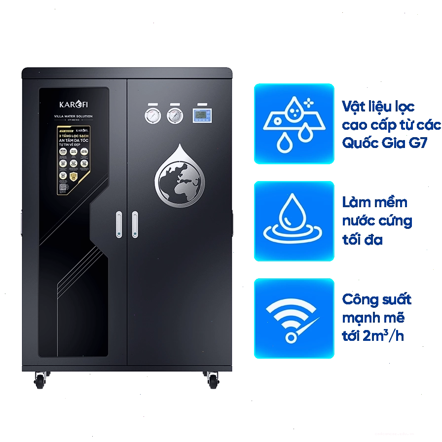 Hệ thống lọc nước tổng Karofi KTF-662 Eco