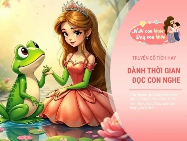 Hình ảnh Công chúa Tiana và hoàng tử ếch Naveen