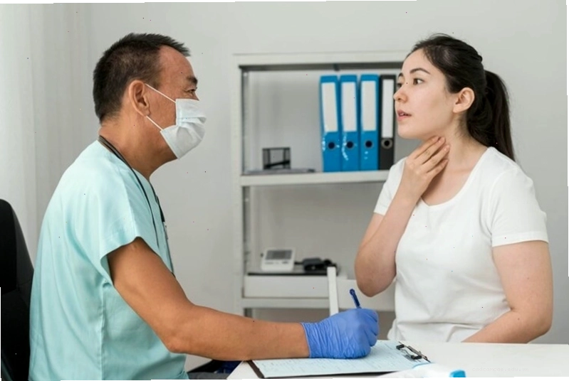 Hình ảnh minh họa nguyên nhân gây bệnh cường giáp, cho thấy sự bất thường trong tuyến giáp