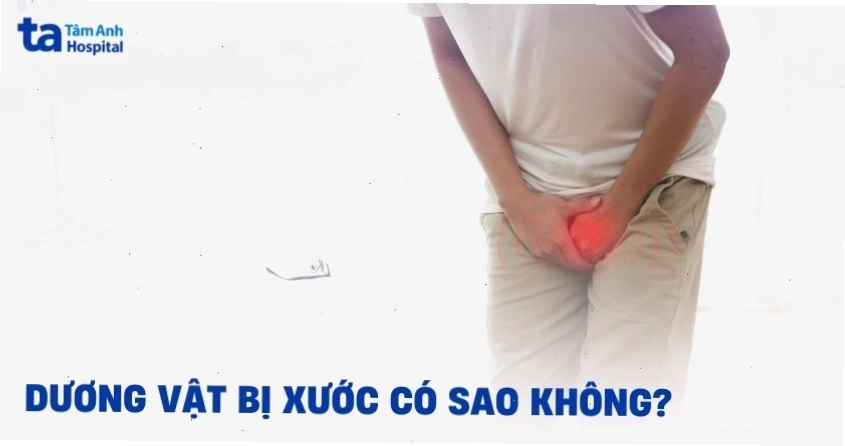 Hình ảnh minh họa tình trạng dương vật bị xước và cách xử lý