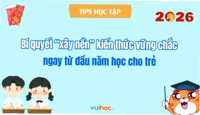 Hình ảnh minh họa về việc xây dựng nền tảng kiến thức cho trẻ