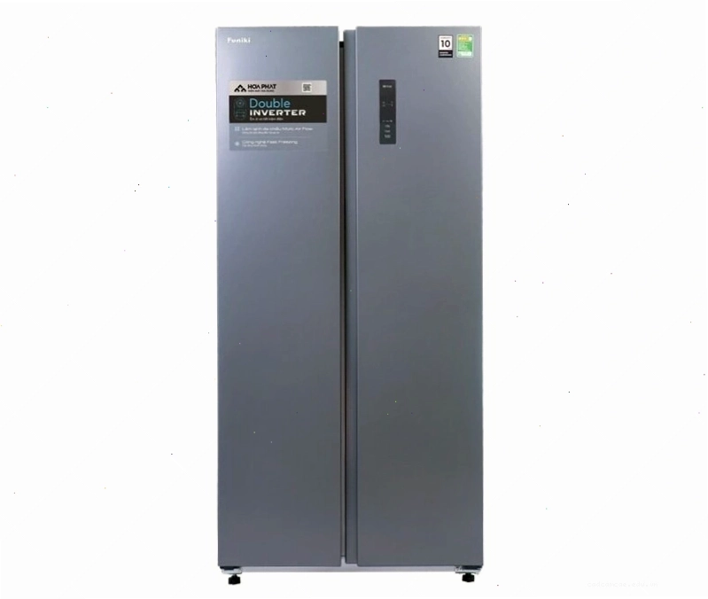 Hình ảnh một chiếc tủ lạnh Side by Side hiện đại cho gia đình Việt