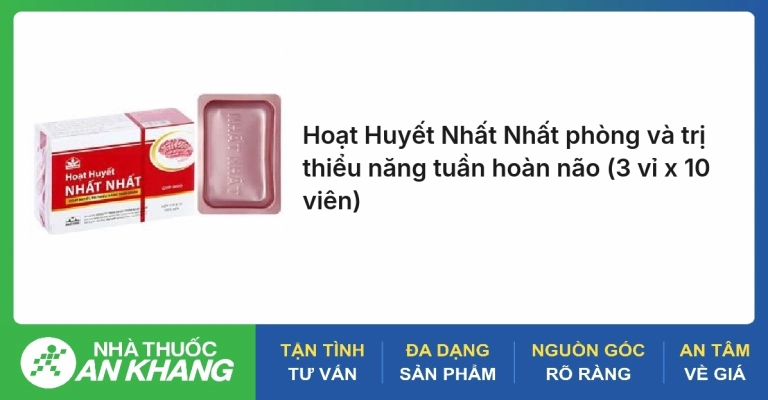 Hoạt Huyết Nhất Nhất: Giải pháp hỗ trợ tuần hoàn não hiệu quả