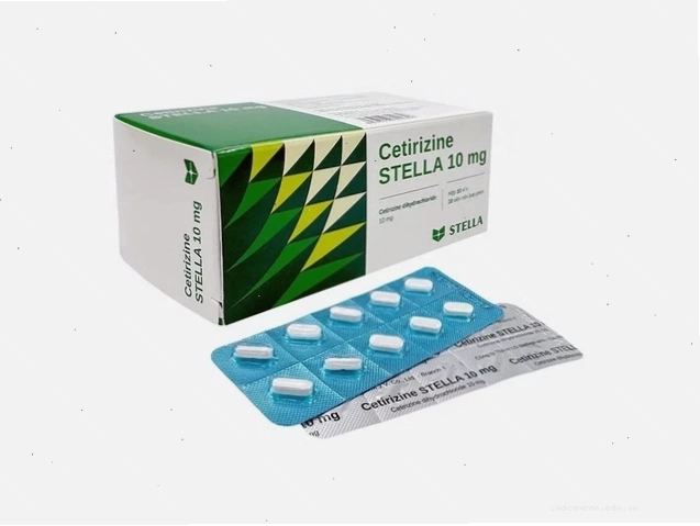 Hộp thuốc Cetirizine Stella 10mg