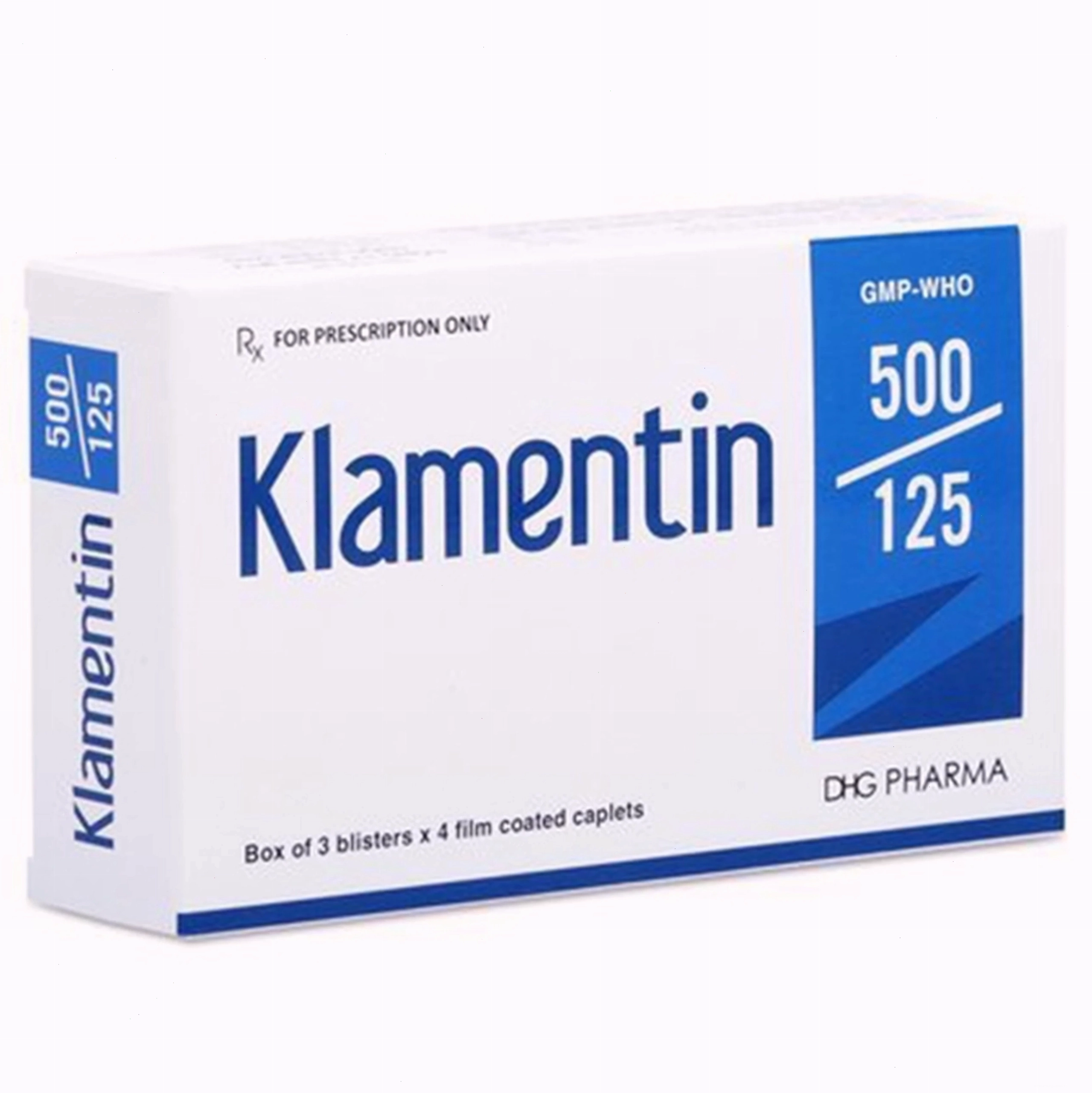 Hộp thuốc Klamentin 500/125