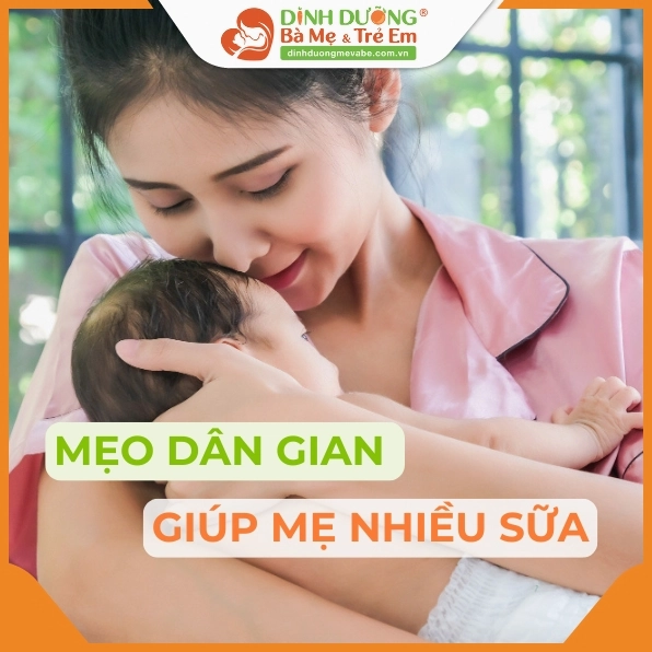 Khám phá mẹo dân gian giúp mẹ nhiều sữa và lưu ý quan trọng