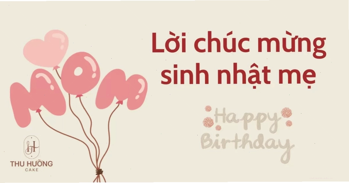 Lời chúc mừng sinh nhật mẹ người yêu ngọt ngào, tinh tế và chân thành