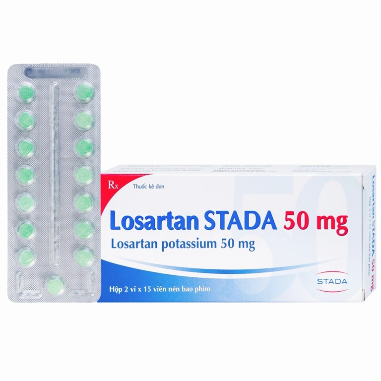 Losartan Stada 50mg: Công dụng, Liều dùng và Lưu ý