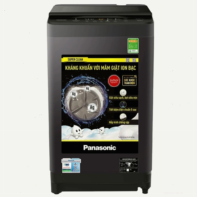 Máy giặt Panasonic 9 Kg NA-F90S10BRV nhỏ gọn, phù hợp với các gia đình ít người