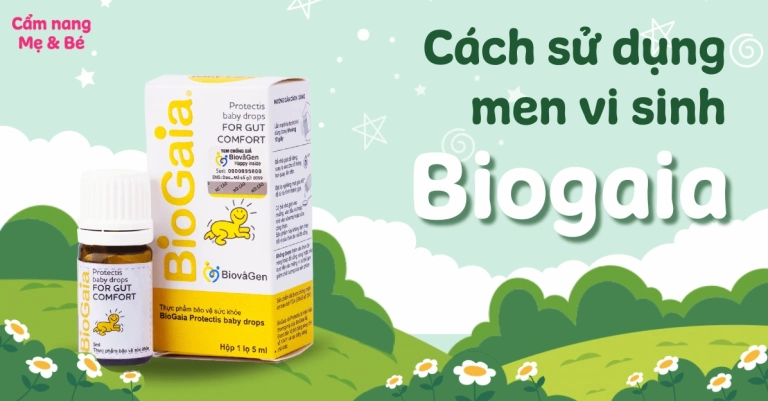Men vi sinh BioGaia Protectis Baby Drops: Hỗ trợ tiêu hóa cho bé