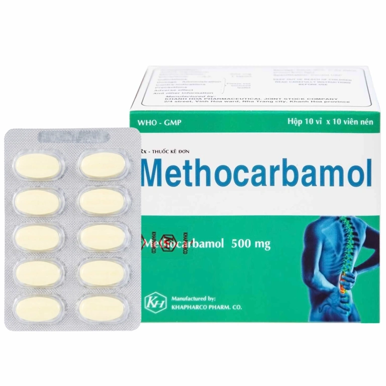 Methocarbamol 500mg: Công dụng, Liều dùng và Lưu ý
