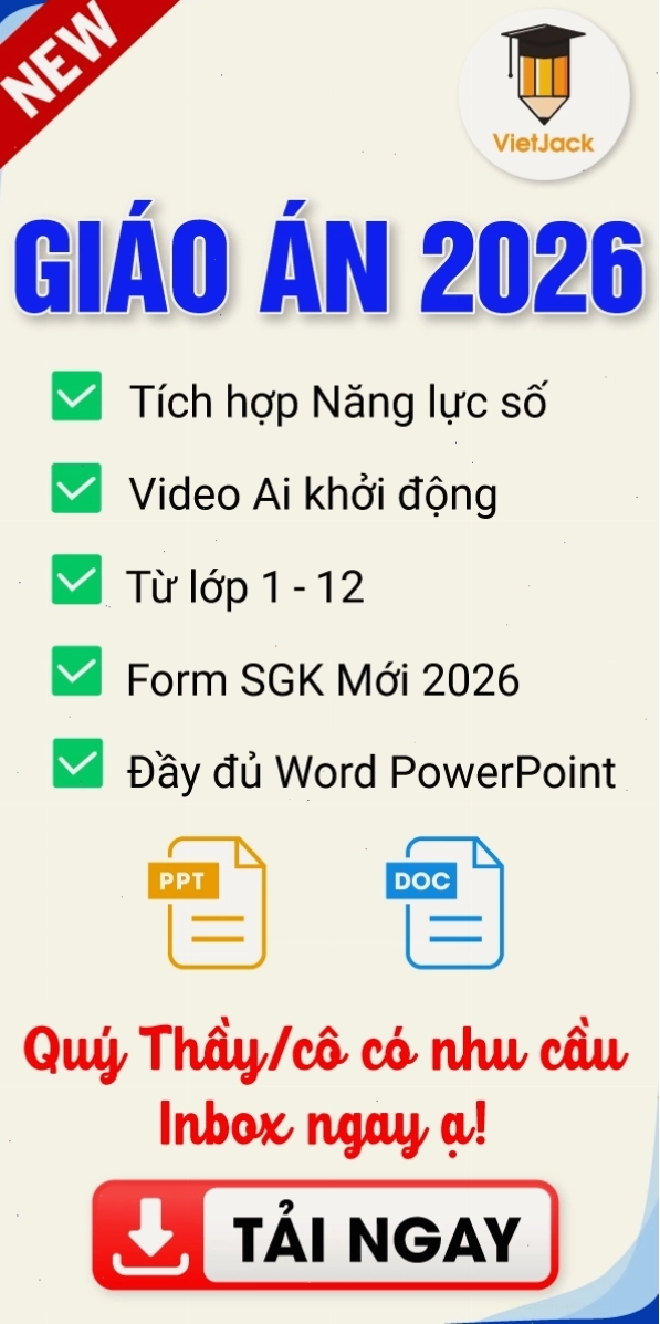 Minh họa tài liệu giáo án Powerpoint cho các lớp học