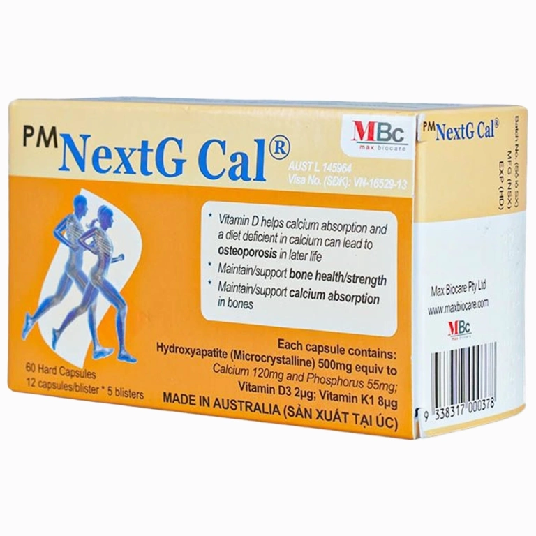 NextG Cal: Hiểu rõ về thuốc bổ sung canxi và các lợi ích sức khỏe
