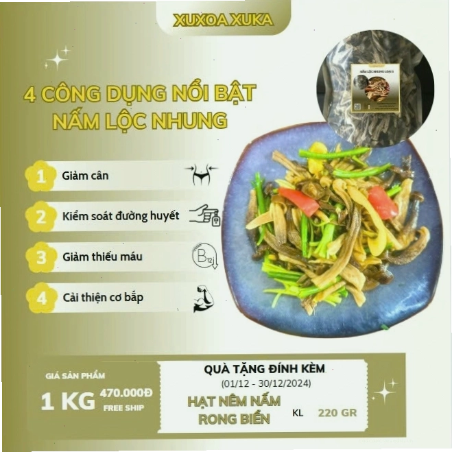 Những lưu ý quan trọng khi sử dụng nấm lộc nhung