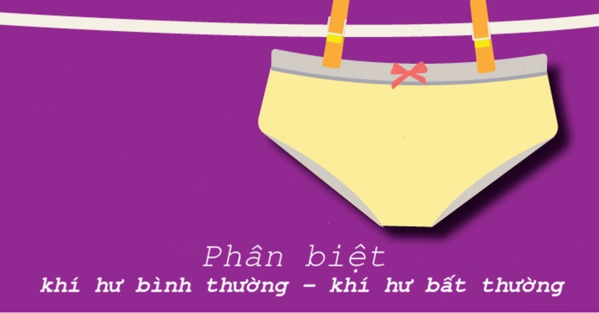 Phân biệt khí hư bình thường và khí hư bất thường