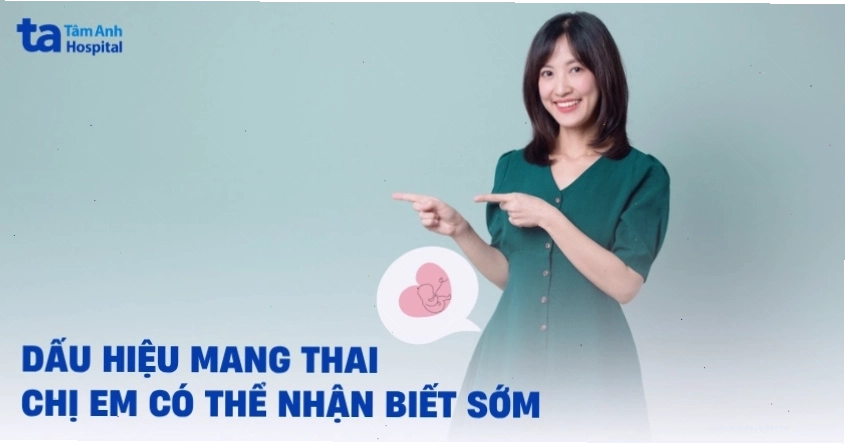 Phụ nữ đang xem xét các dấu hiệu mang thai