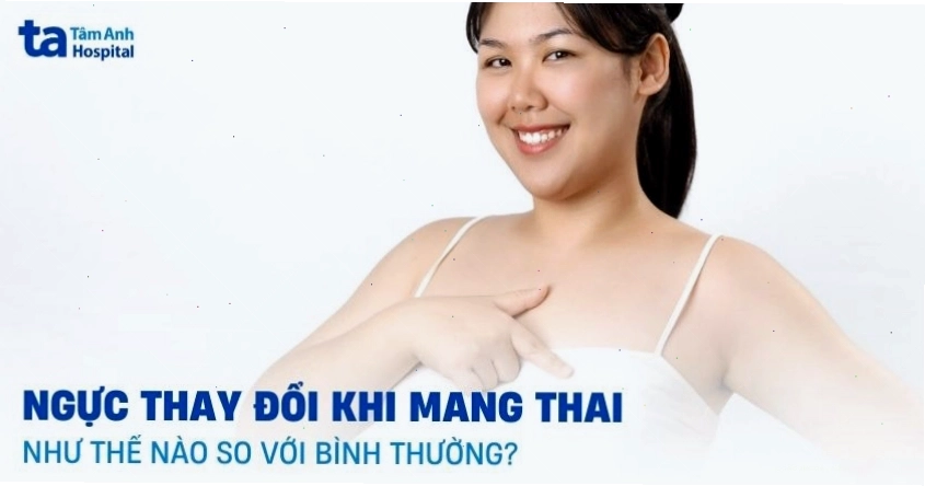 Phụ nữ kiểm tra sự thay đổi của ngực