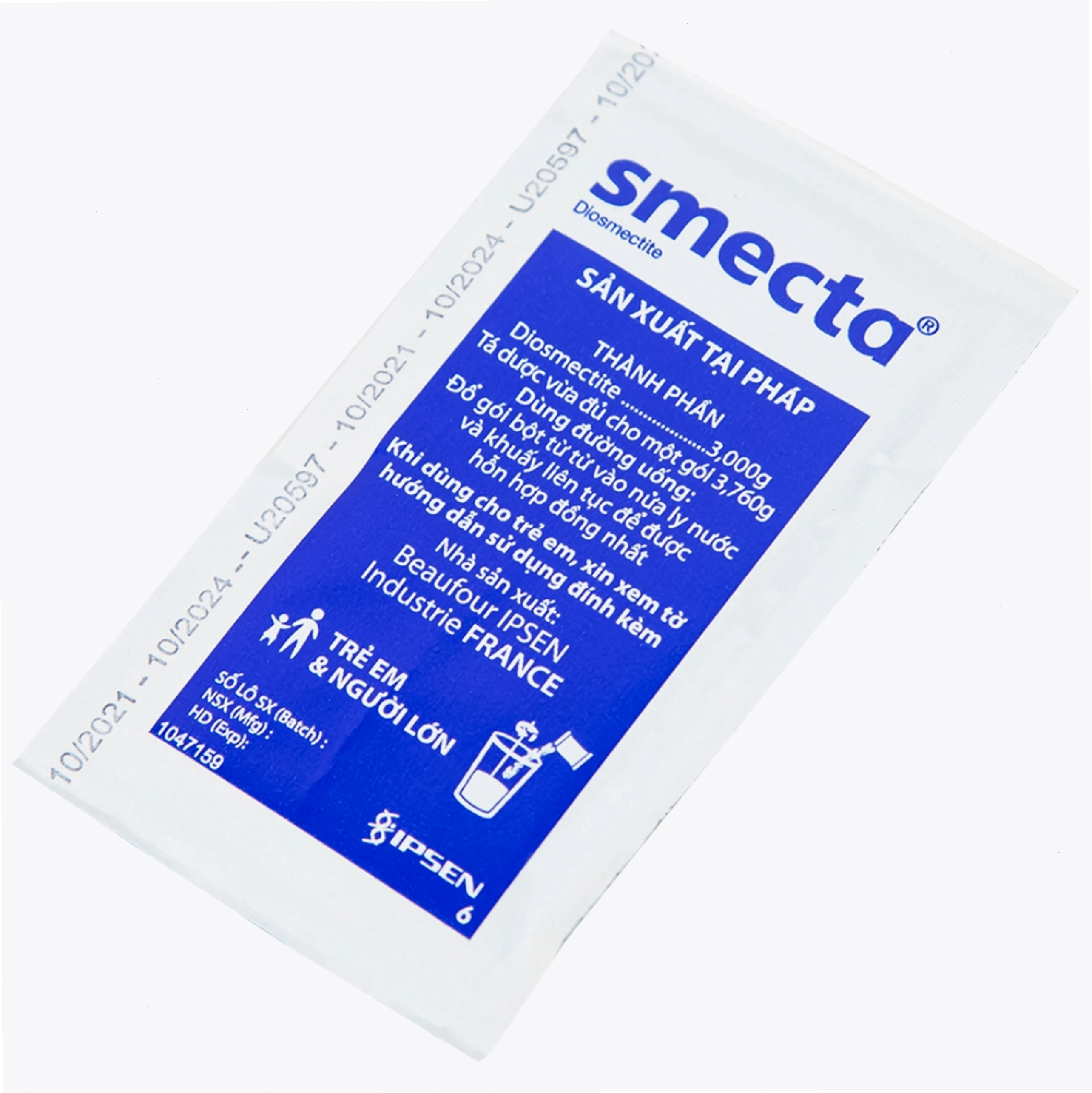 Sản phẩm thuốc Smecta 3g