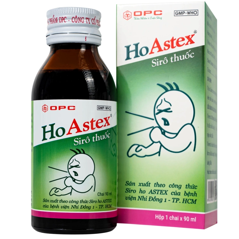 Siro ho Astex: Giải pháp hiệu quả cho các vấn đề hô hấp
