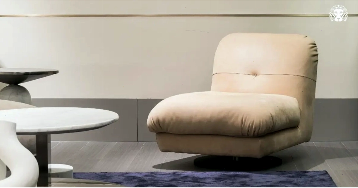 Sofa đơn bọc nỉ phù hợp với những ai ưu tiên cảm giác ngồi êm và thoải mái