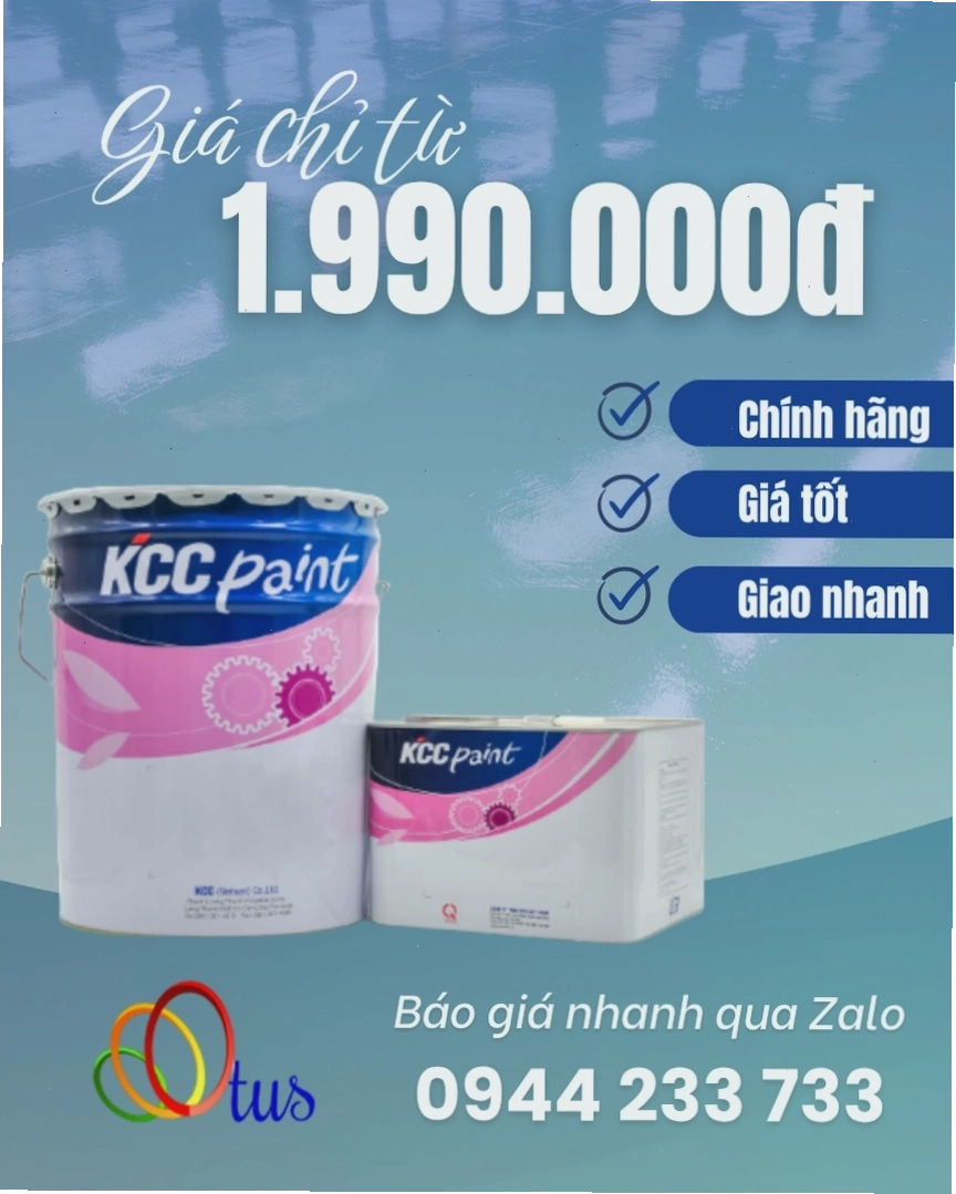 Sơn KCC Paint Việt Nam - Thương hiệu sơn số 1 Hàn Quốc