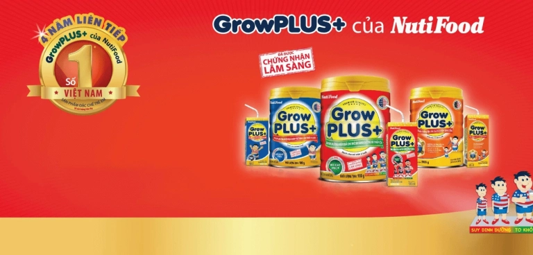 Sữa Grow Plus Đỏ Nutifood: Bí quyết tăng chiều cao và cân nặng cho trẻ