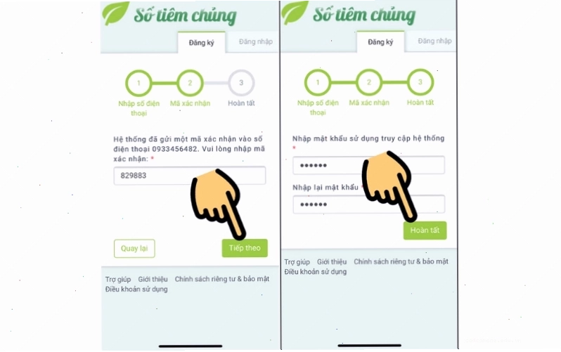 Thông báo mã OTP hết hạn trên điện thoại