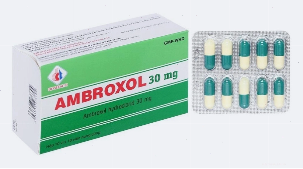 Thuốc Ambroxol 30mg điều trị tình trạng long đờm và tiêu chất nhầy