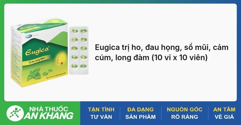 Thuốc ho Eugica: Công dụng, thành phần và cách dùng hiệu quả