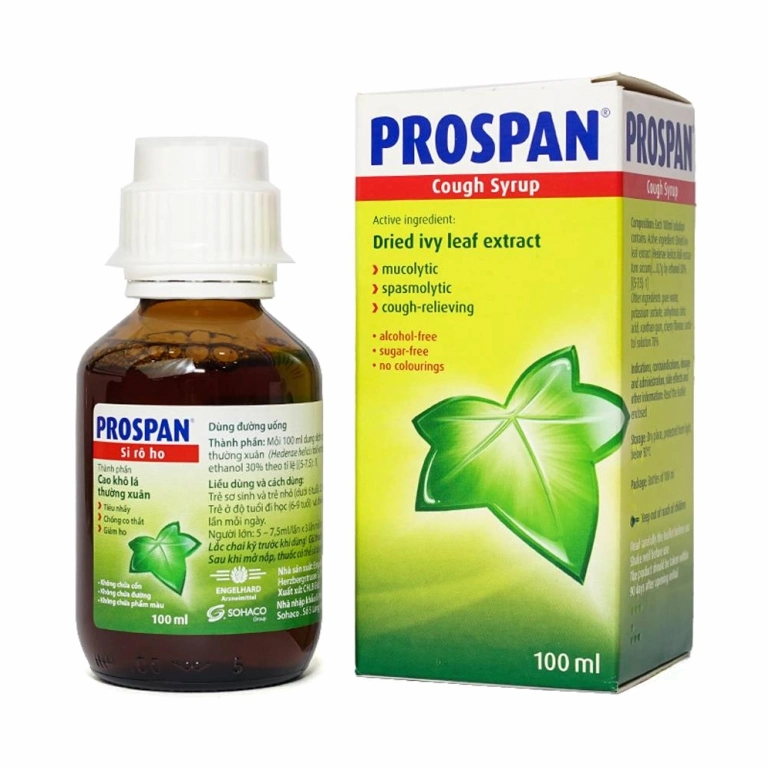 Thuốc ho Prospan: Hướng dẫn sử dụng và các lưu ý quan trọng